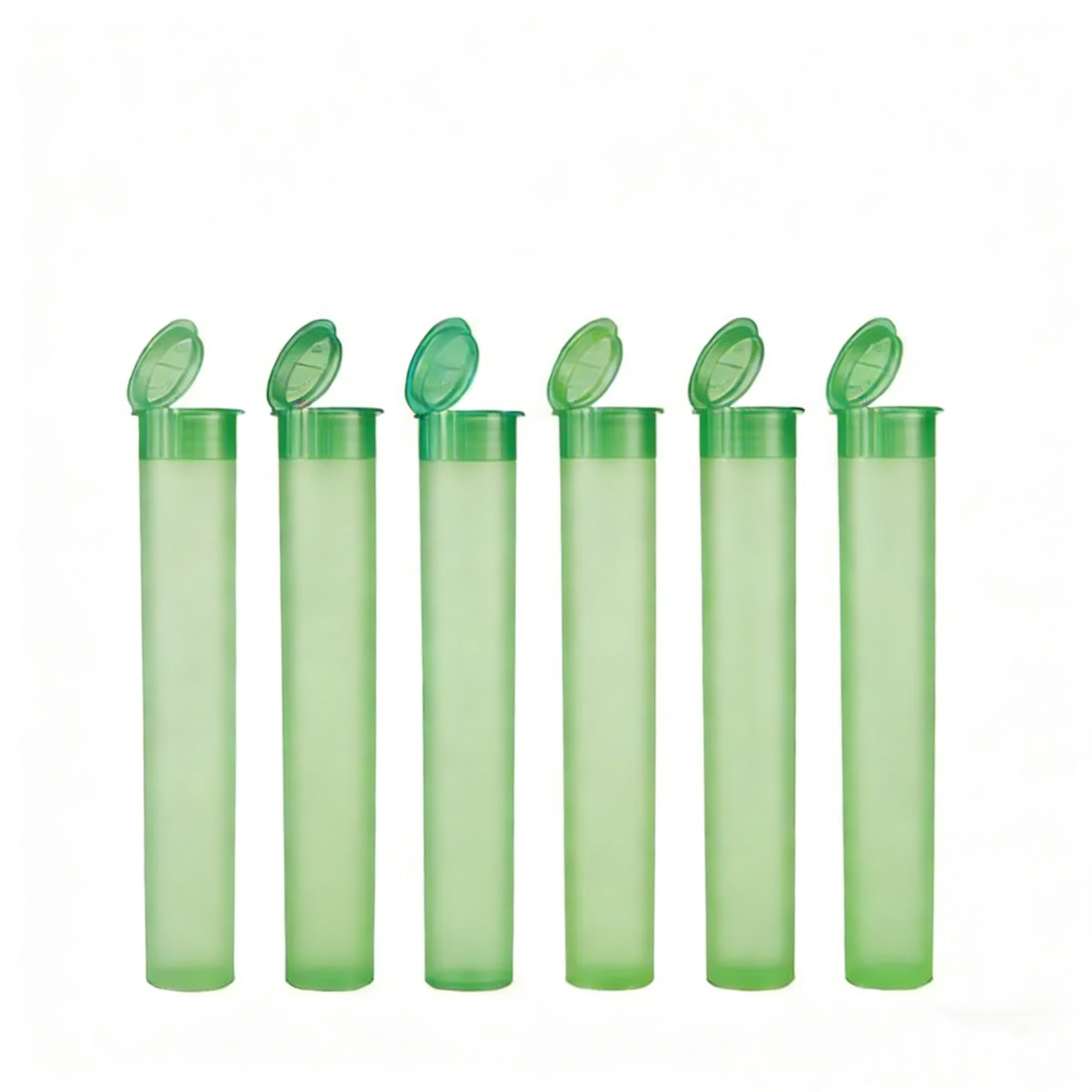 PP Plastic Pop Top Tubes with Flip Cap, Empty Cylinder Packaging Tubes - Image 6